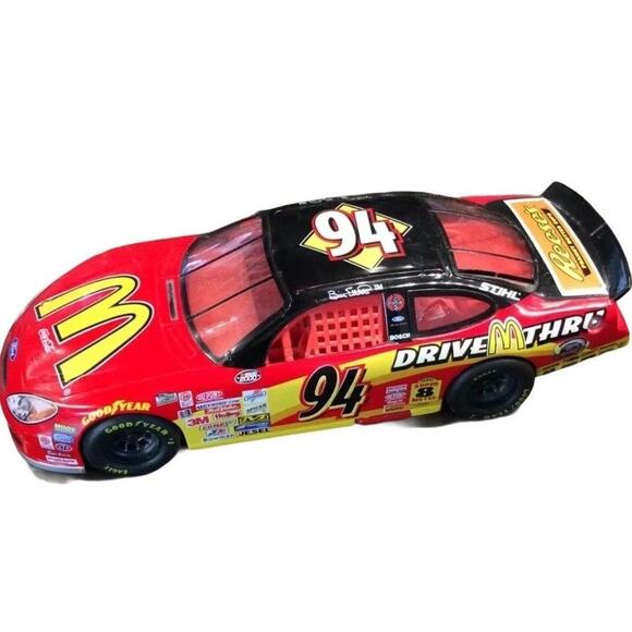 Bill Elliott NASCAR Die Cast Racer 1999 McDonald's Happy Meal Mattel Hot Wheels - Picture 1 of 3